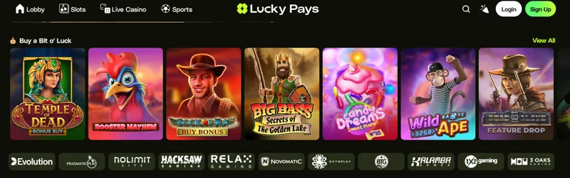 Lucky Pays Casino